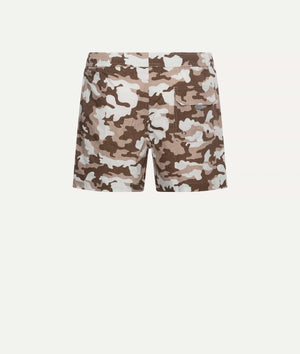 Eleventy - Swimming Suit with Camo Pattern in Polyester