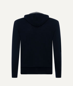Eleventy - Zip-up Sweater in Wool & Silk