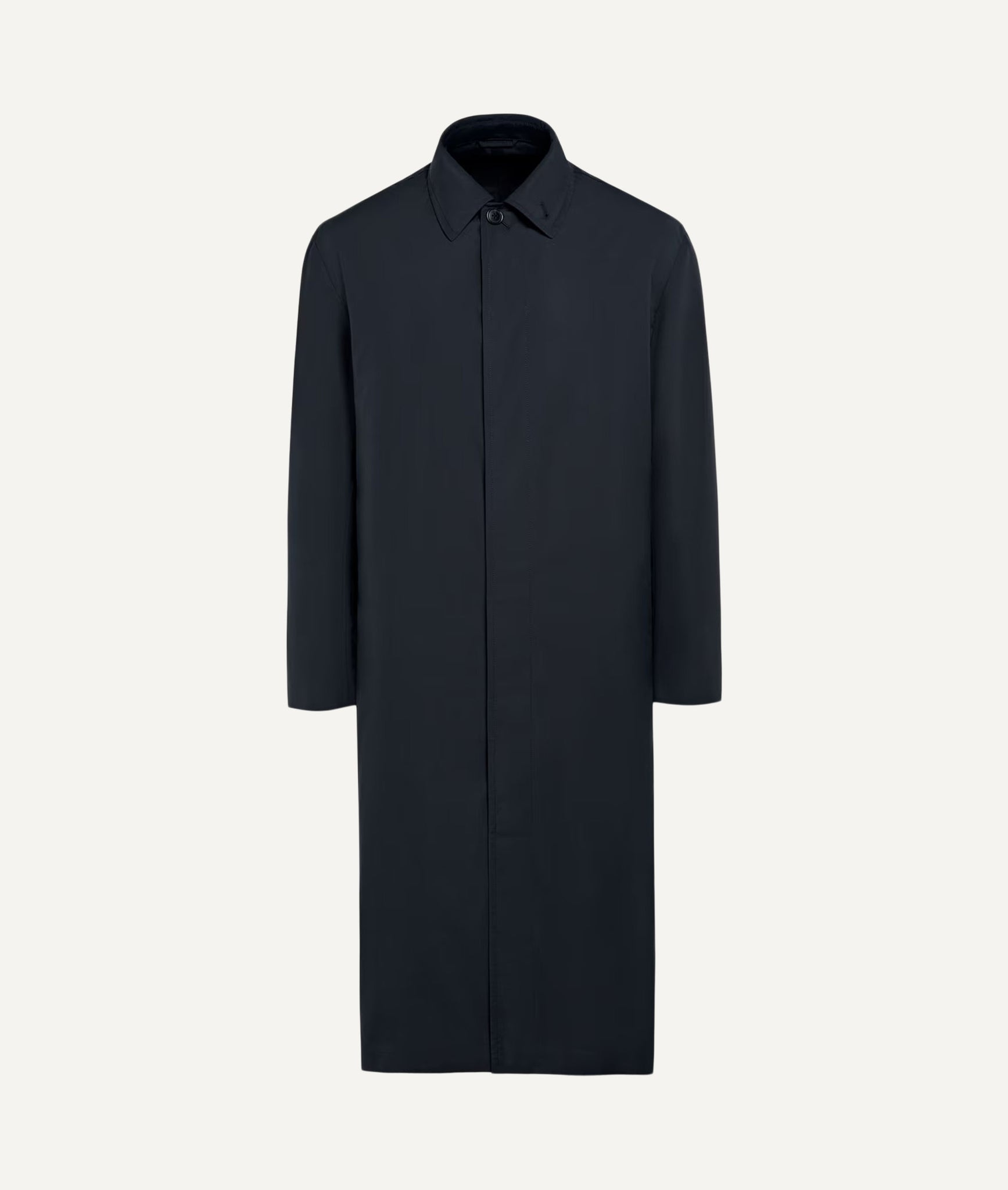 Overcoat in Olmetex Water-Repellent Poly-Cotton