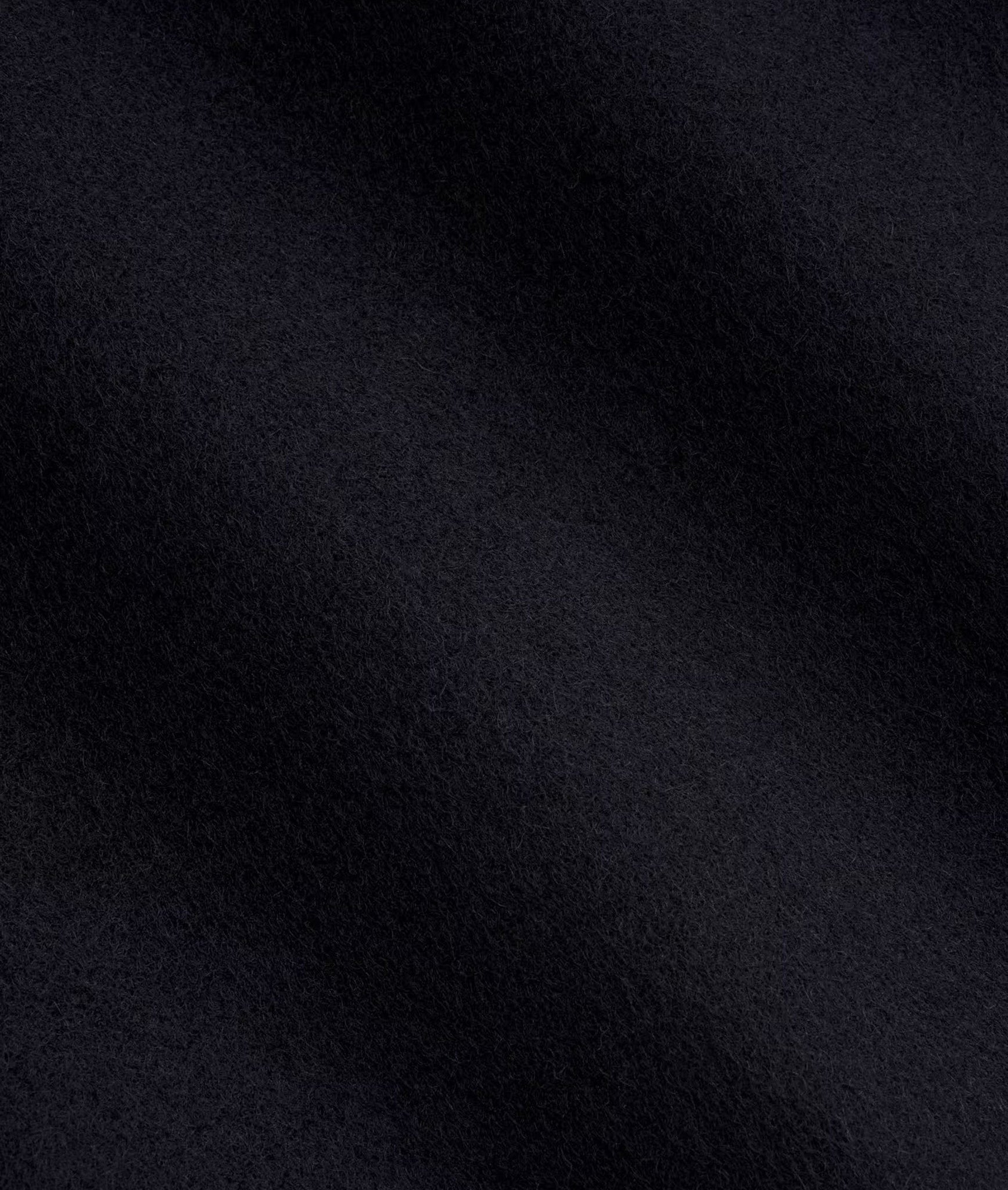 Single-Breasted Overcoat in Gazaba Worsted Wool