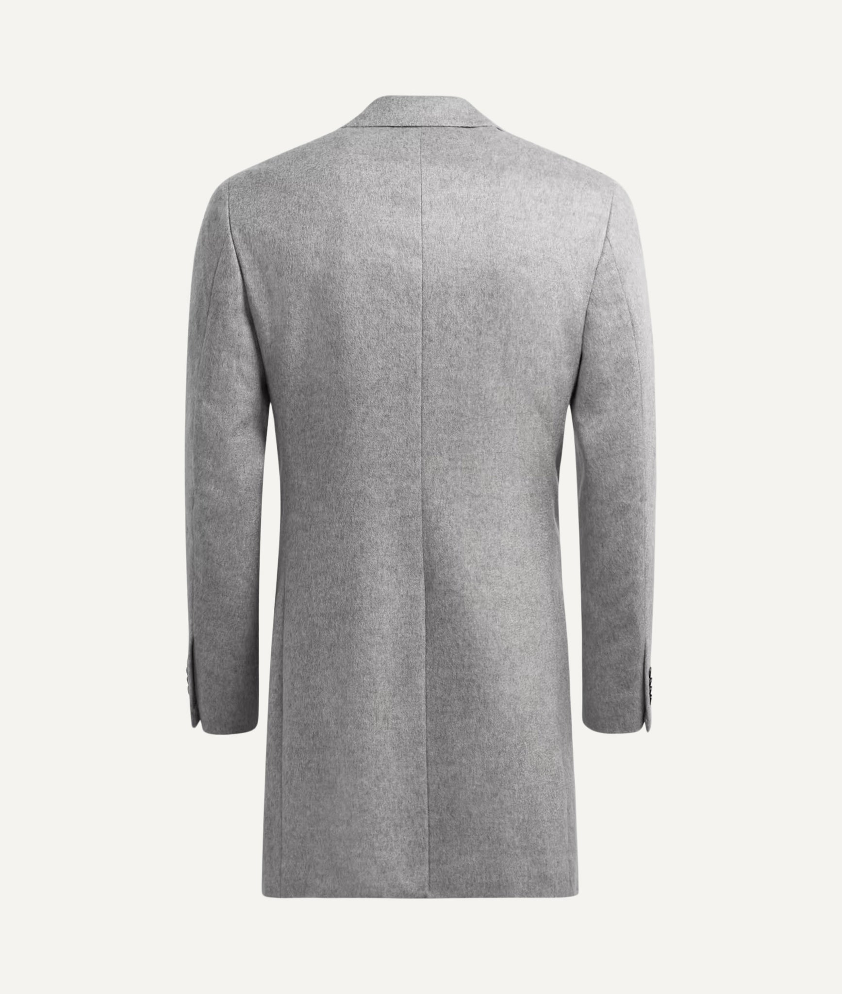 Single Breasted Overcoat in Piacenza Cashmere