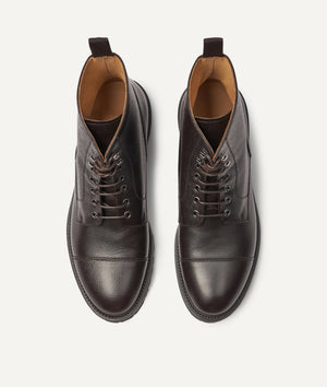 Lace-Up Boot in grained Calf Leather