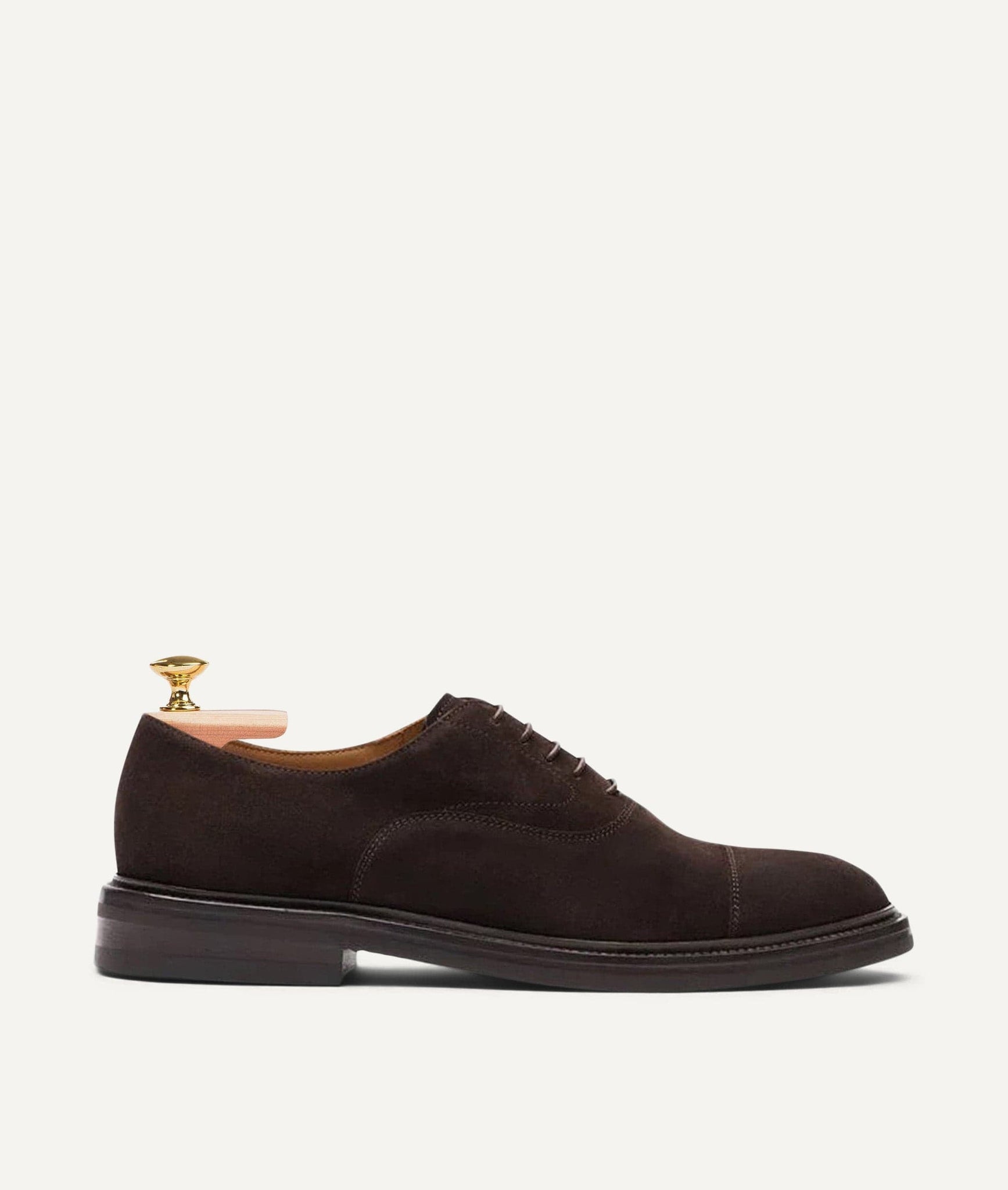 Oxford Cap Toe in Wildleder