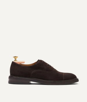 Oxford Cap Toe in Wildleder