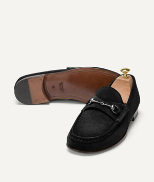 Chain Loafer in Suede