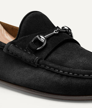 Chain Loafer in Suede