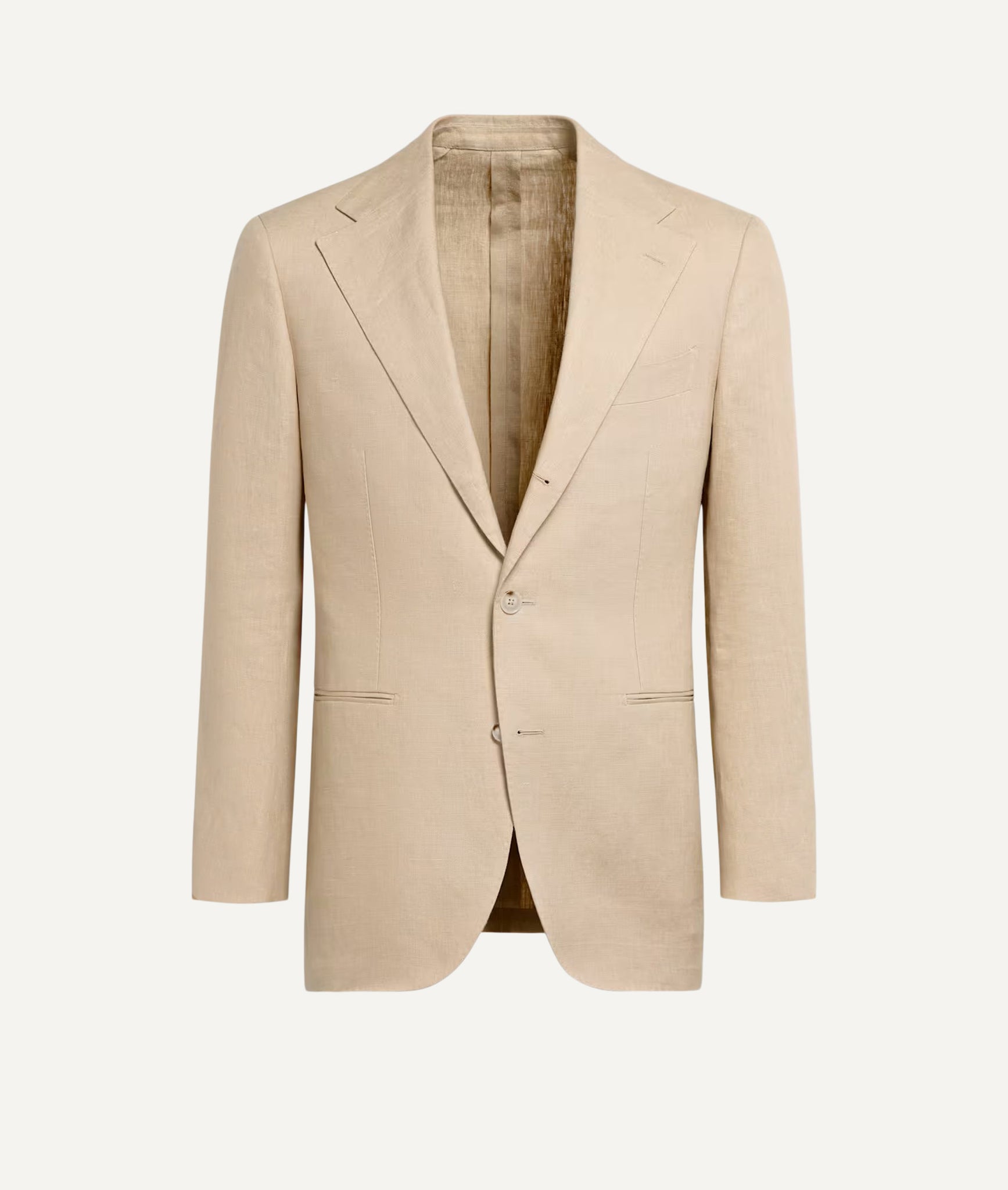 Single-Breasted Suit in Duca Visconti di Modrone Linen