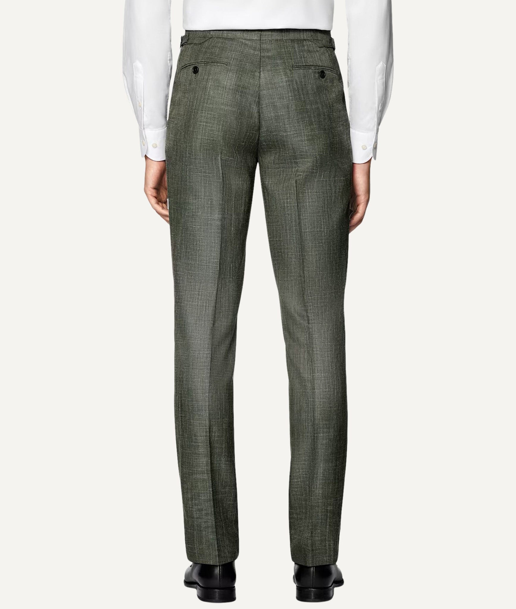 Single-Breasted Suit in Fratelli Tallia Di Delfino Wool-Silk-Linen