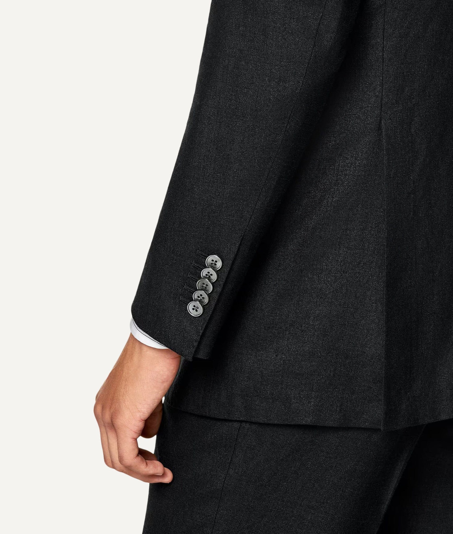 Single-Breasted Suit in Fratelli Tallia Di Delfino Wool-Silk-Linen