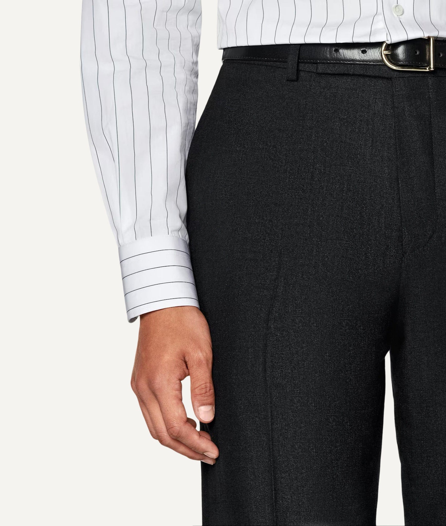 Single-Breasted Suit in Fratelli Tallia Di Delfino Wool-Silk-Linen