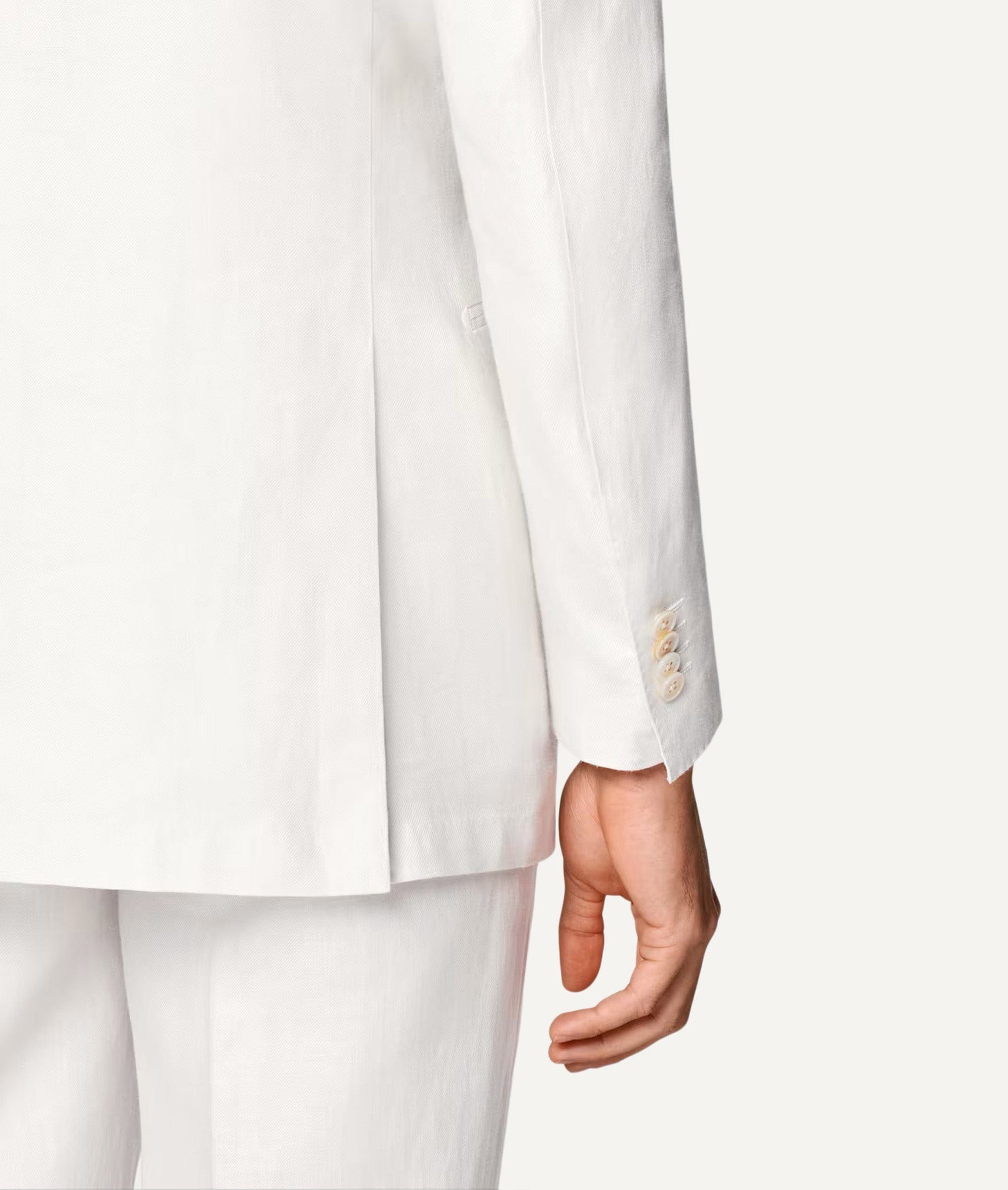 Single-Breasted Suit in Duca Visconti di Modrone Linen