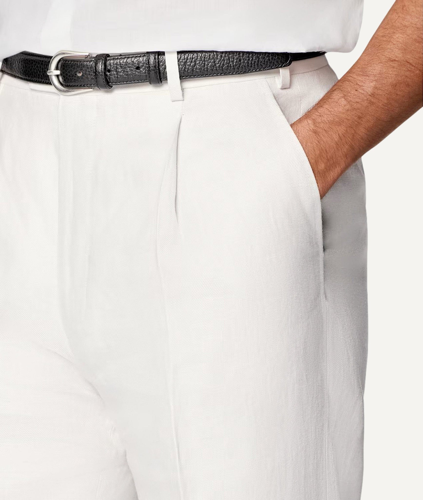 Single-Breasted Suit in Duca Visconti di Modrone Linen