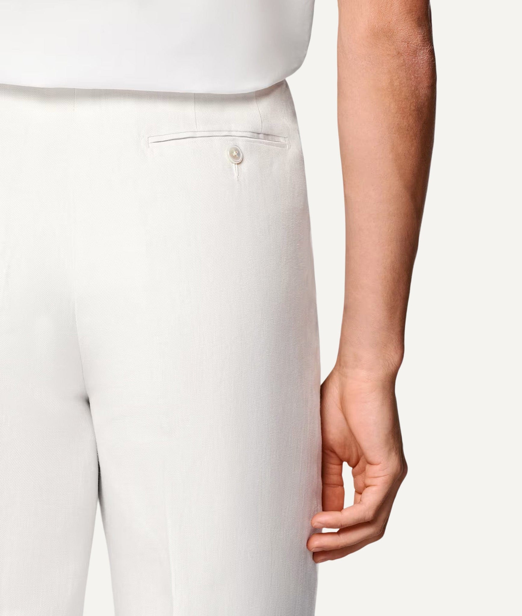 Single-Breasted Suit in Duca Visconti di Modrone Linen