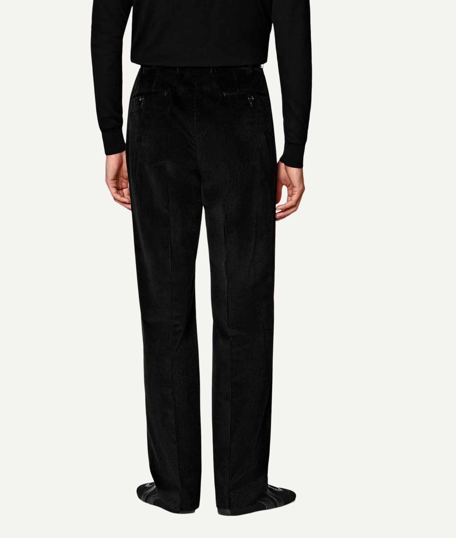 Double-Breasted Suit in Duca Visconti di Modrone Stretch Corduroy