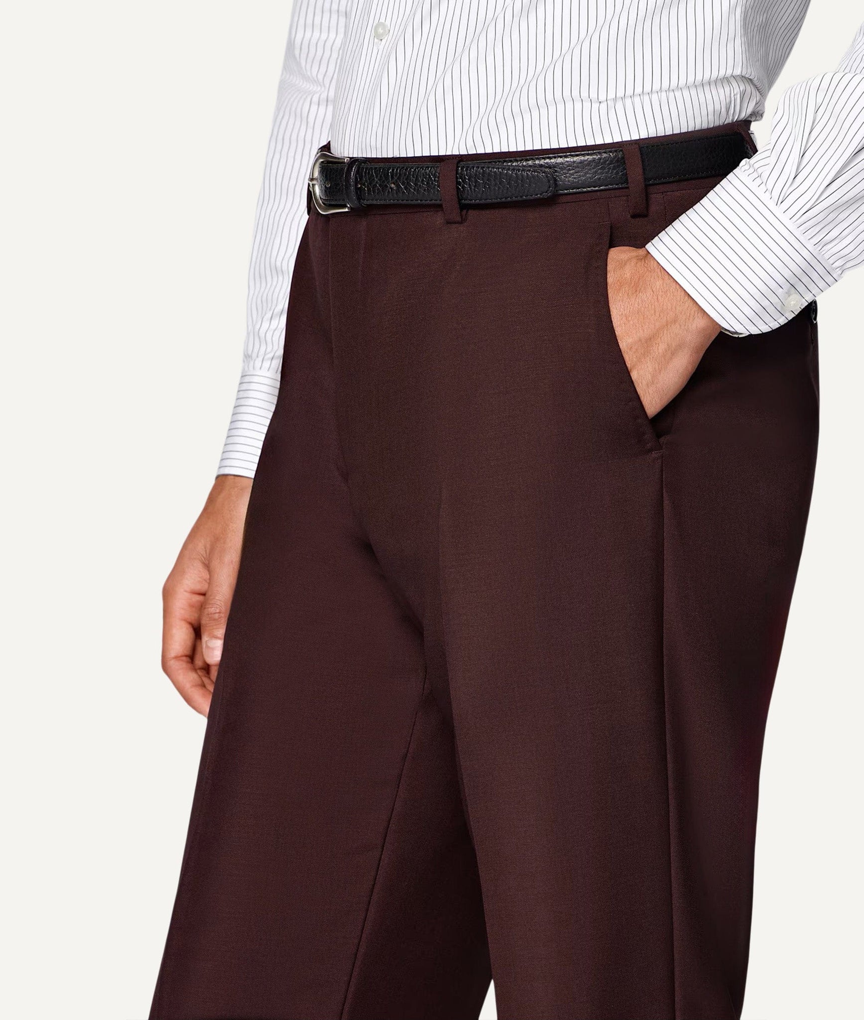 Single-Breasted Suit in Vitale Barberis Canonico Wool & Mohair Blend