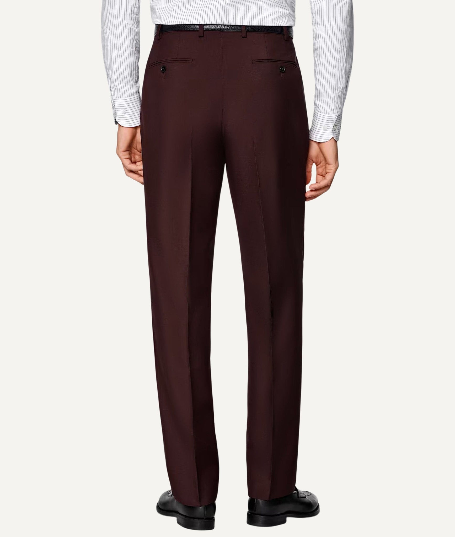 Single-Breasted Suit in Vitale Barberis Canonico Wool & Mohair Blend