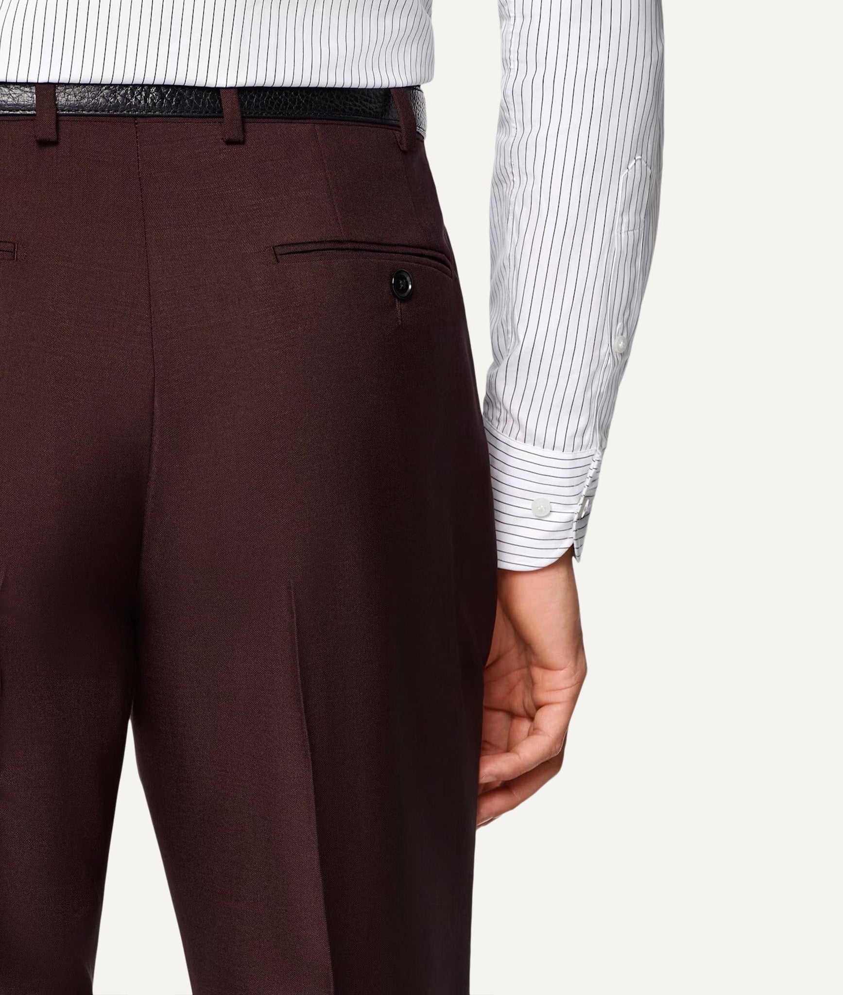 Single-Breasted Suit in Vitale Barberis Canonico Wool & Mohair Blend