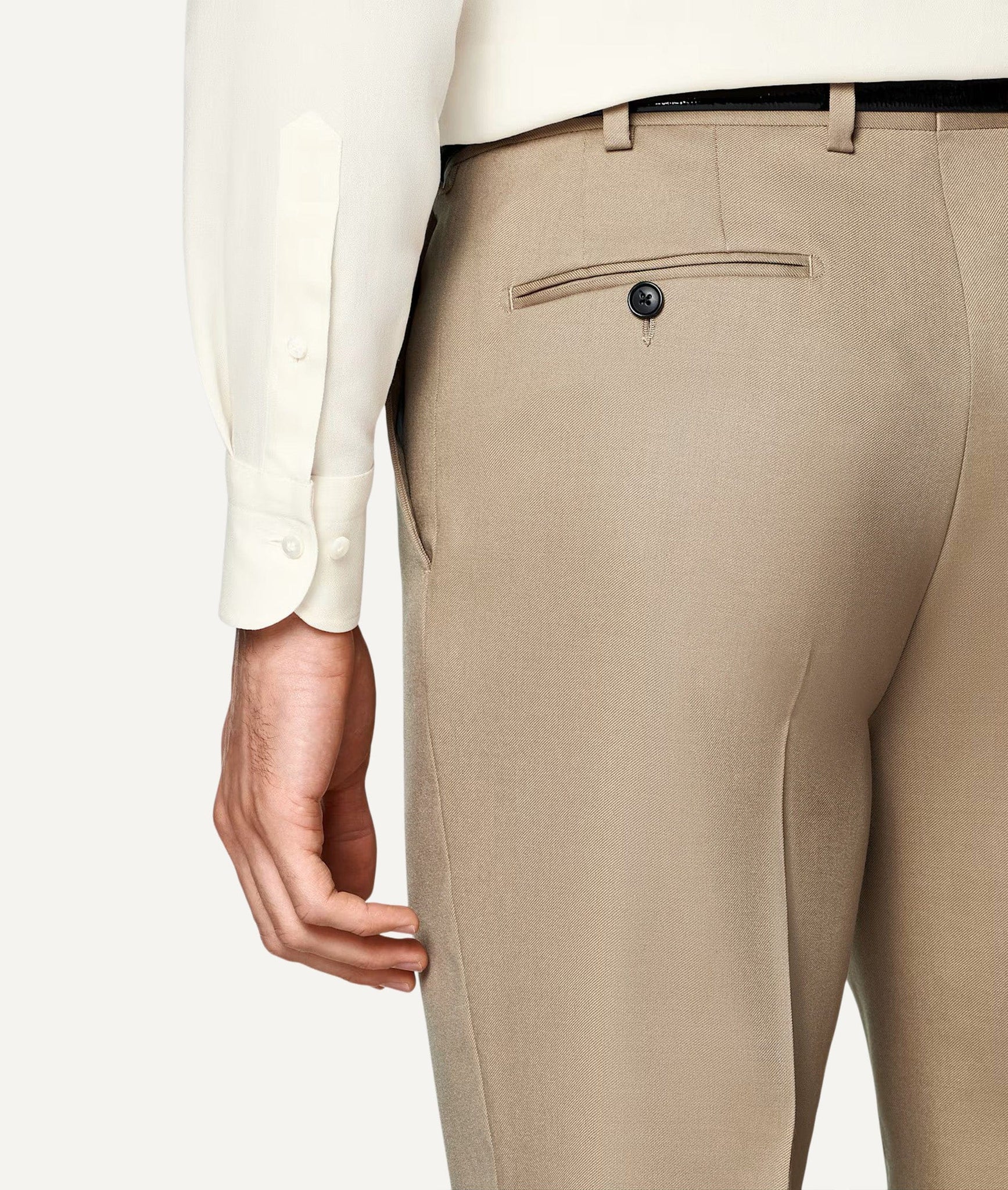 Double-Breasted Suit in Vitale Barberis Canonico Super 110’s Virgin Wool