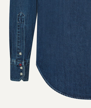 Essentielles Jeanshemd in Baumwolle