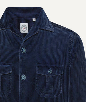 Lässiges Cord Overshirt in Baumwolle