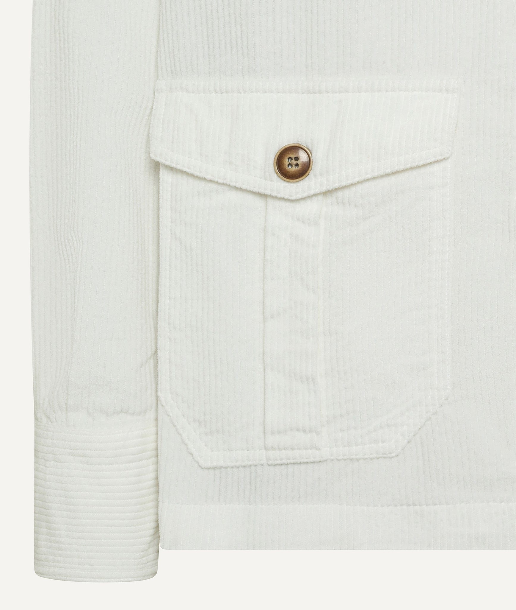 Klassisches Utility Overshirt in Baumwolle