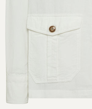 Klassisches Utility Overshirt in Baumwolle