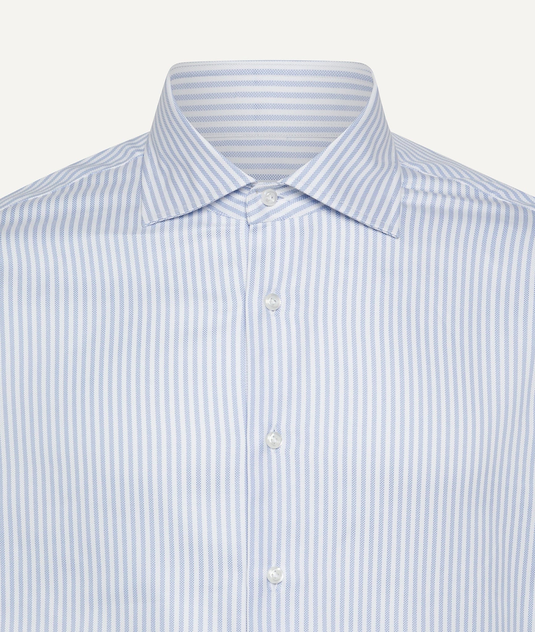 Classic Striped Oxford Shirt in Cotton