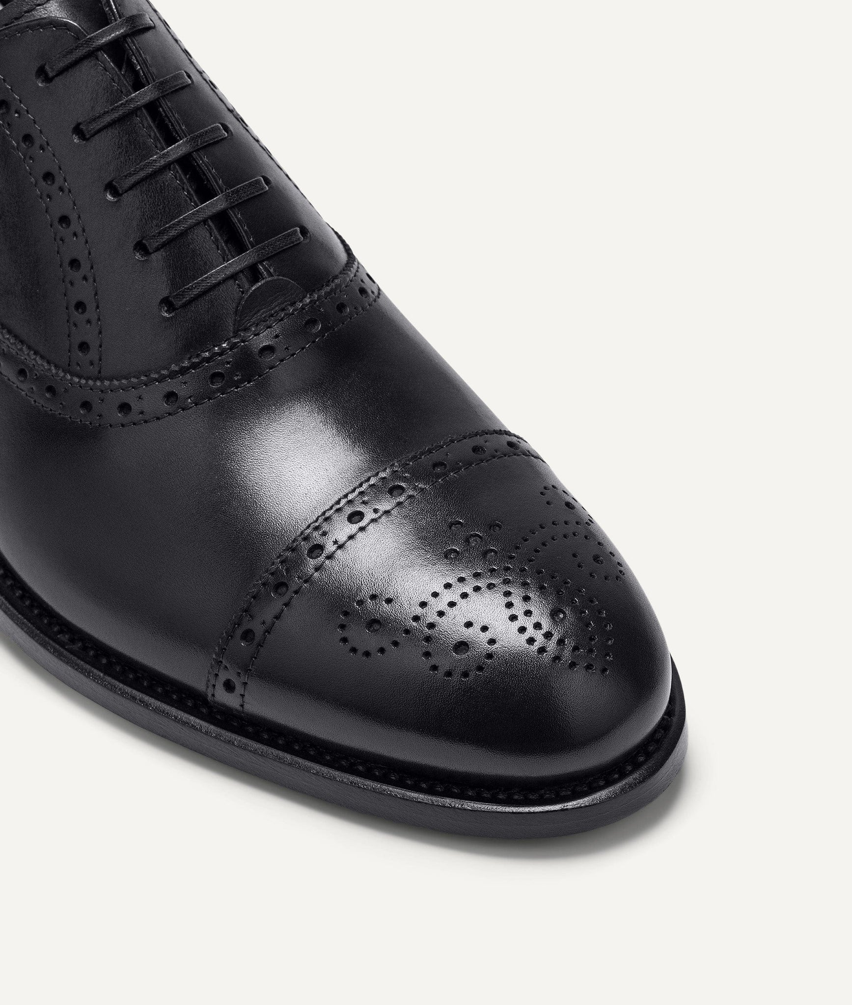 Oxford Half Brogue in Kalbsleder