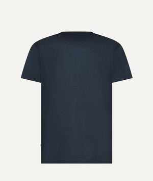 Rundhals T-Shirt in Ägyptischer Baumwolle