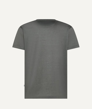 Rundhals T-Shirt in Ägyptischer Baumwolle