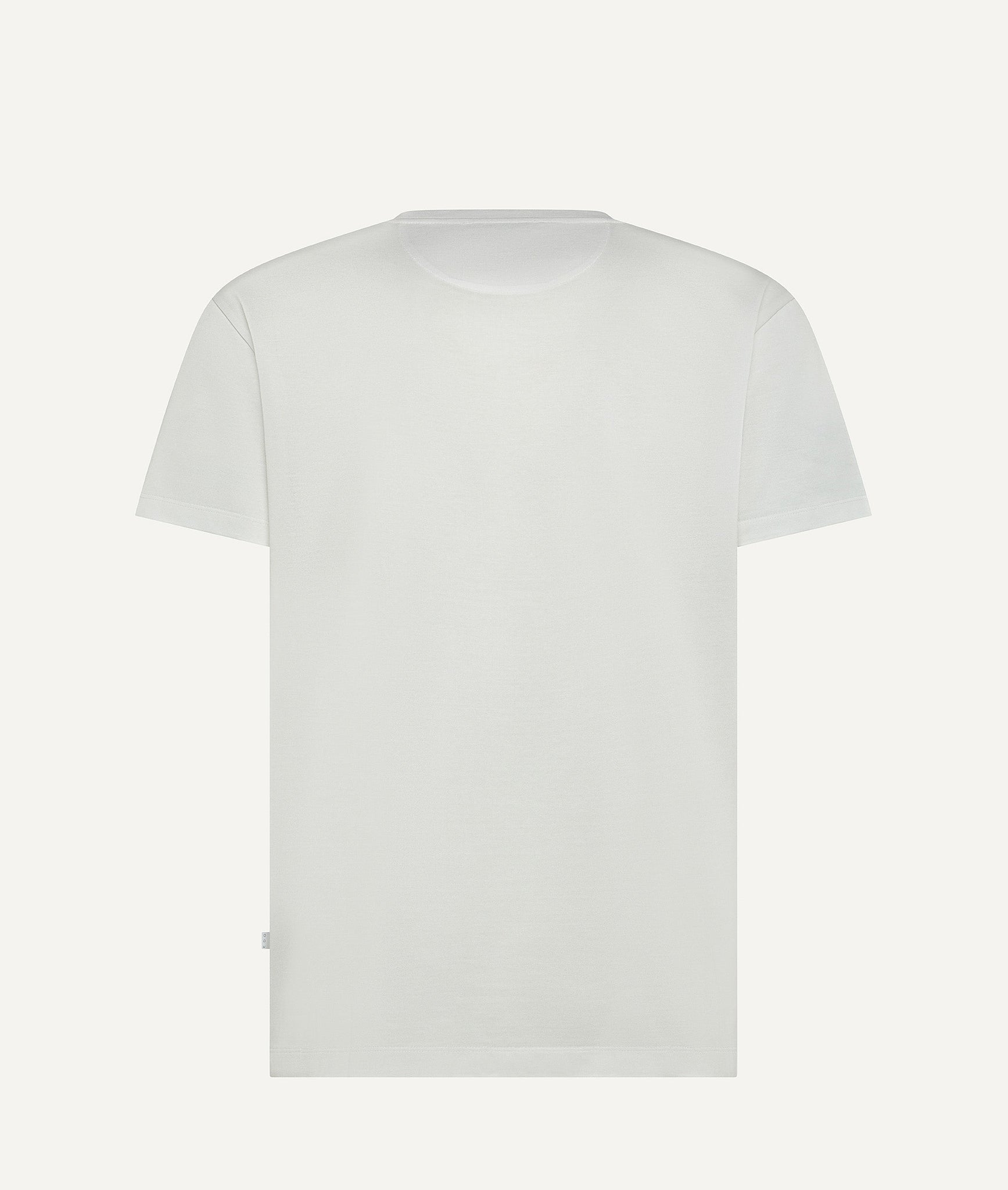 Rundhals T-Shirt in Ägyptischer Baumwolle
