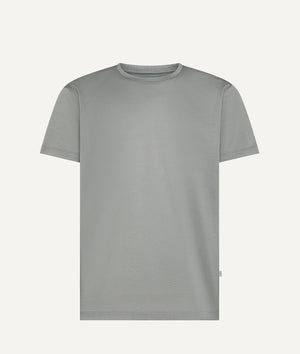 Rundhals T-Shirt in Ägyptischer Baumwolle