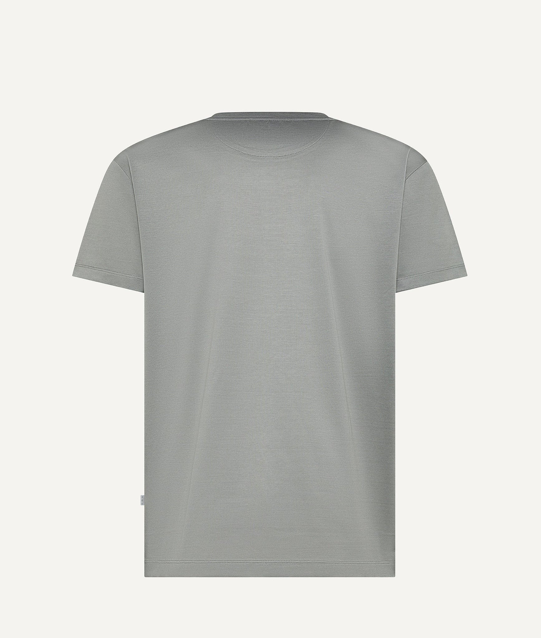 Rundhals T-Shirt in Ägyptischer Baumwolle