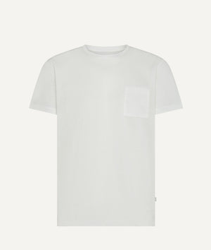 T-Shirt in Ägyptischer Baumwolle mit Brusttasche