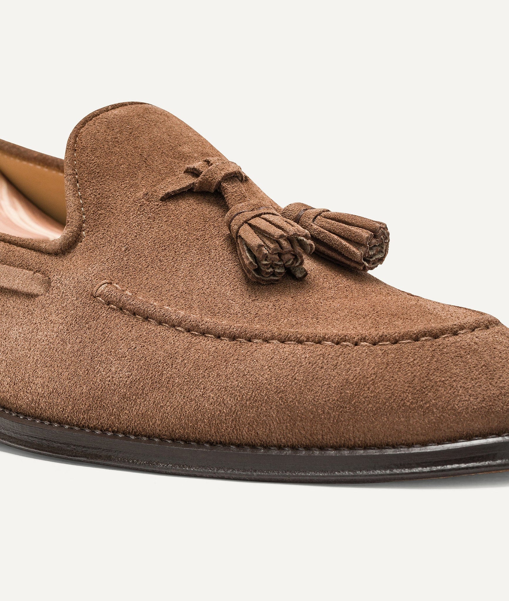 Tassel Loafer in Suede