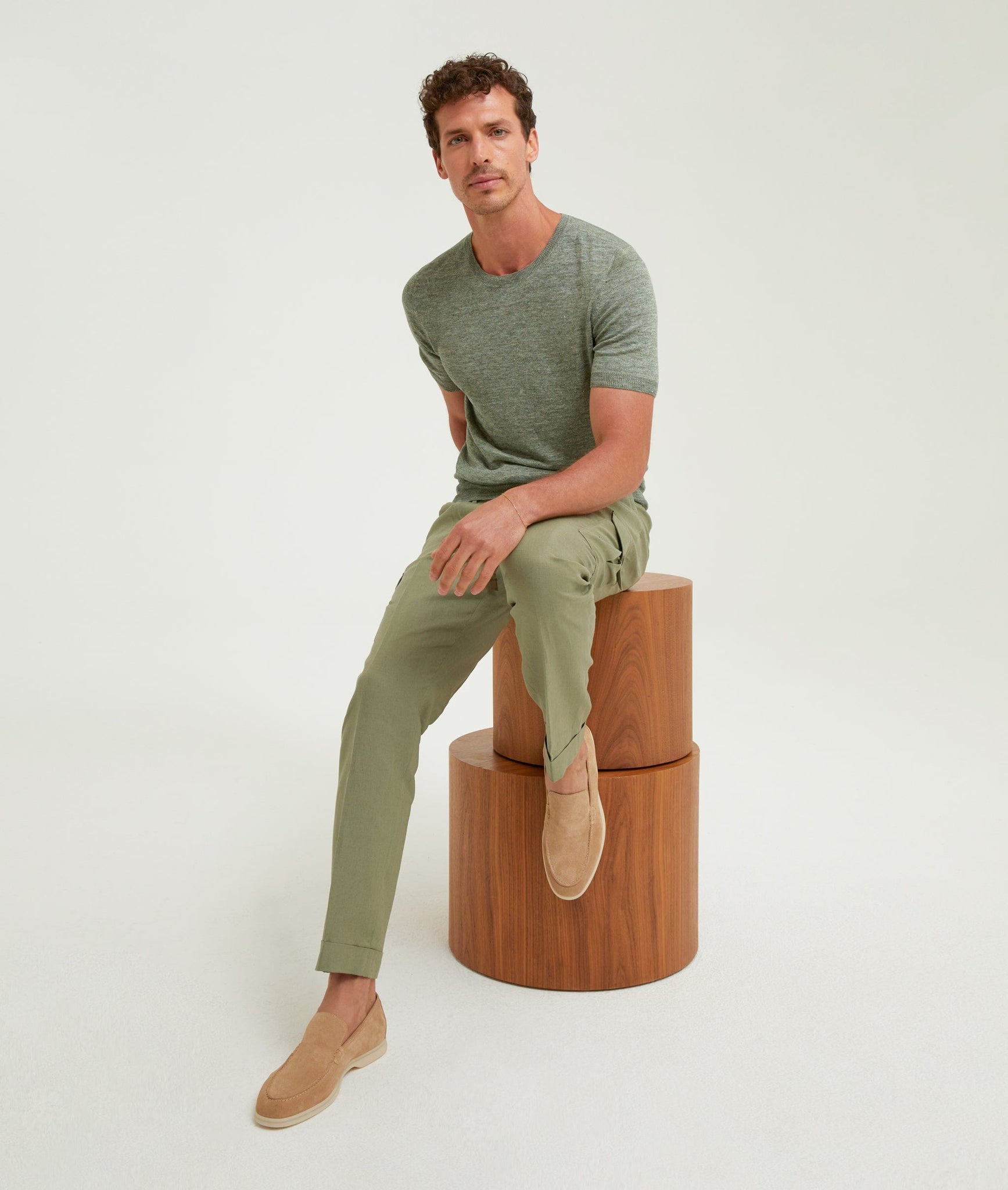 Cargo Pants in Linen