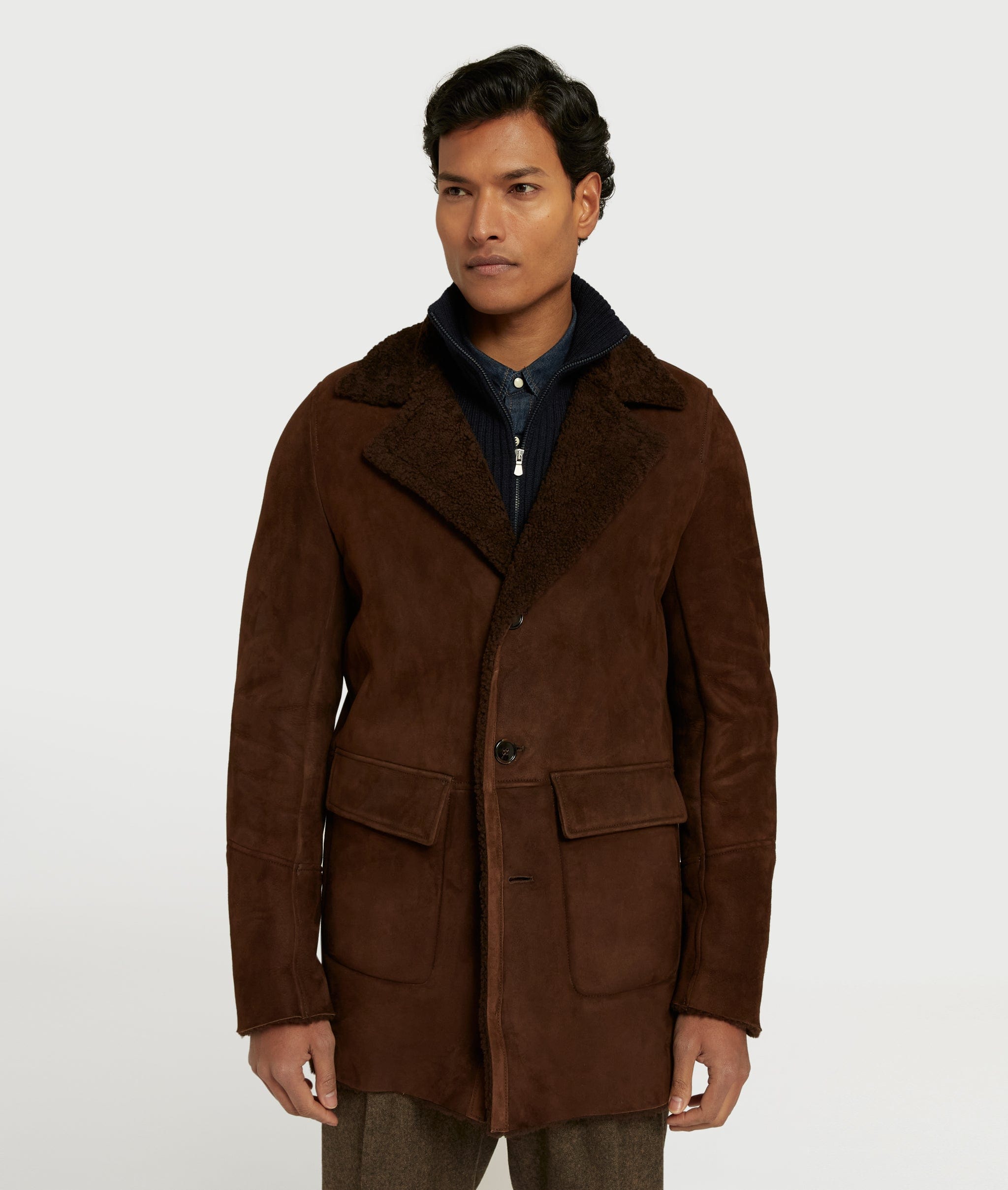 Frauenschuh Lammfell Mantel Frauen Wintermantel Lammfell Damen