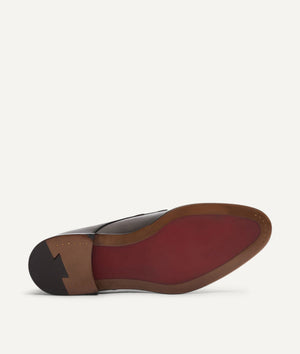Schnür-Boot mit Cap Toe in Kalbsleder