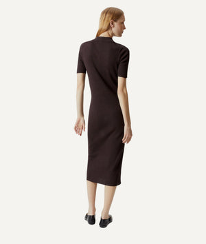 The Linen Cotton Polo Dress