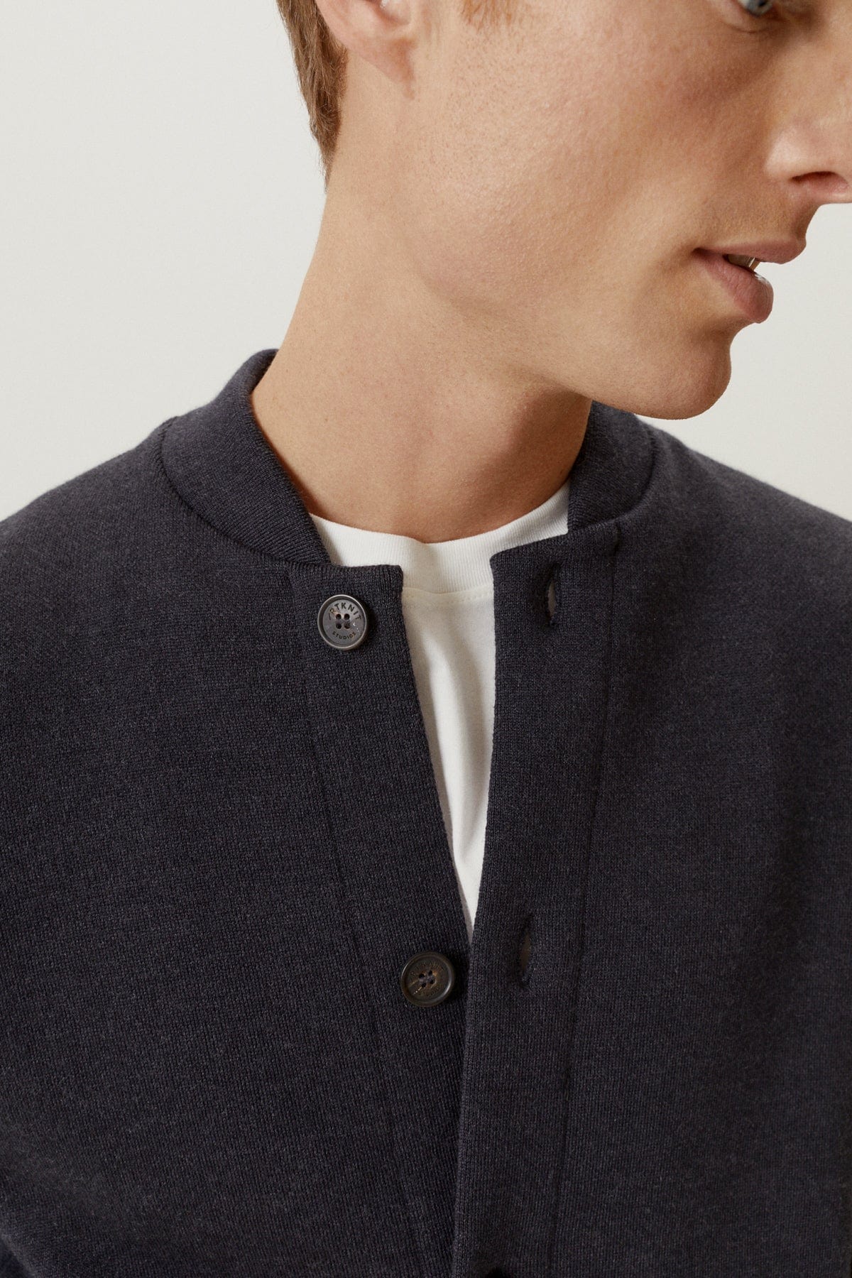 Anthracite | The Merino Wool Bomber