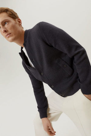 Anthracite | The Merino Wool Bomber