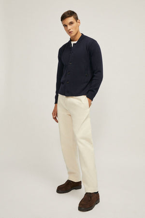 Oxford Blue | The Merino Wool Bomber