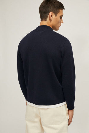 Oxford Blue | The Merino Wool Bomber