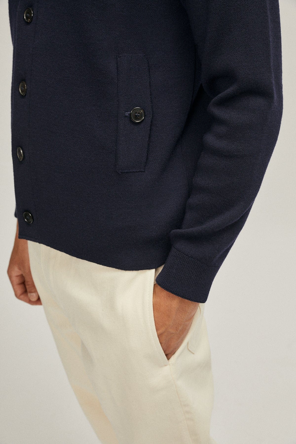 Oxford Blue | The Merino Wool Bomber
