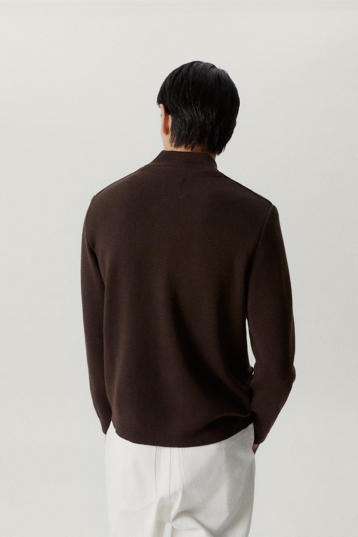 Mocha Brown | The Merino Wool Bomber