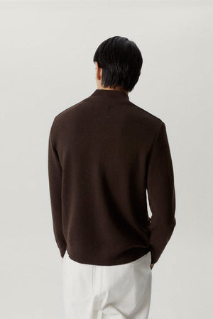 Mocha Brown | The Merino Wool Bomber