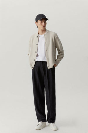 Pearl | The Merino Wool Bomber