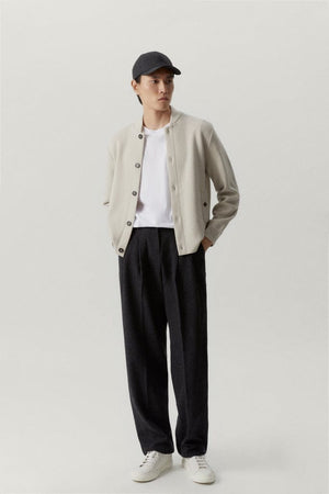 Pearl | The Merino Wool Bomber