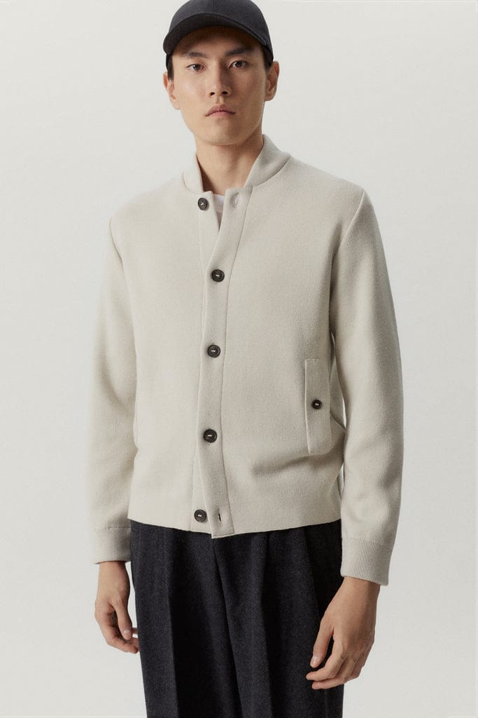 Pearl | The Merino Wool Bomber