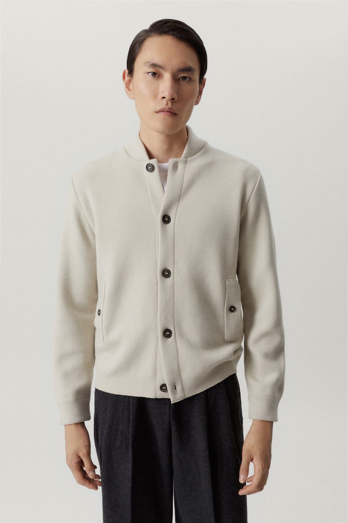 Pearl | The Merino Wool Bomber